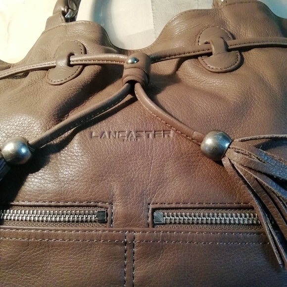 Lancaster Paris genuine leather bag - Picture 2 of 8